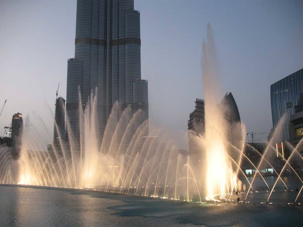 Fontes de Dubai