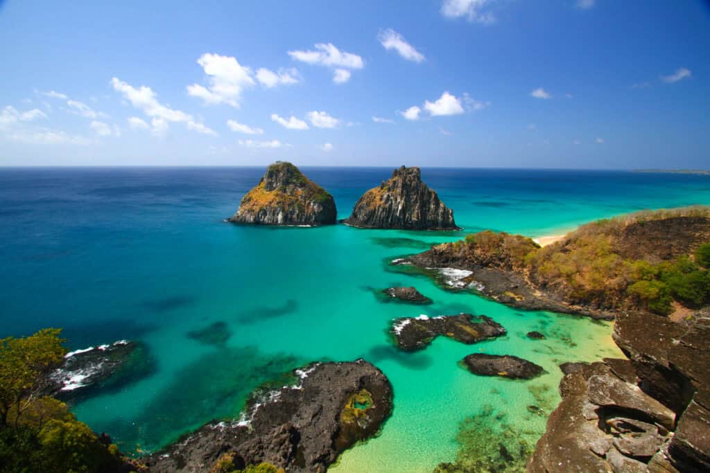 vista panorâmica Fernando de Noronha